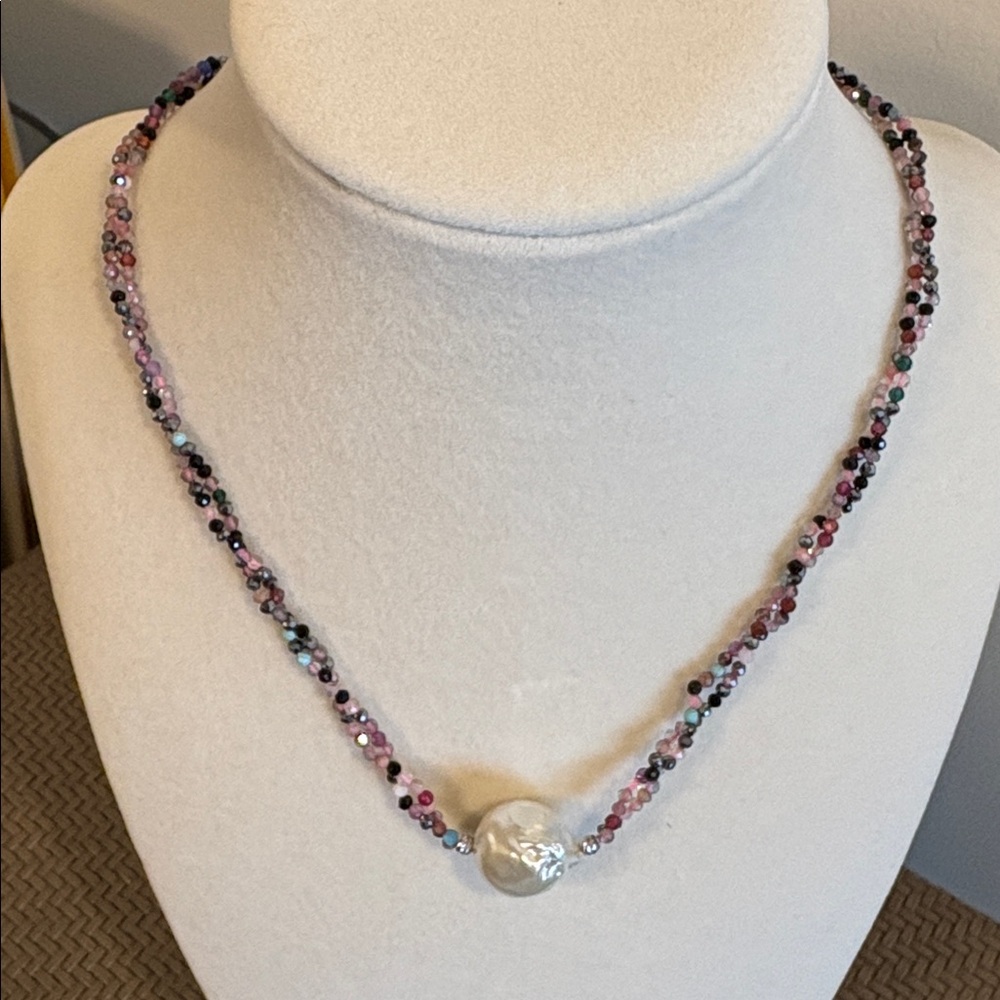 Freshwater Pearl Multicolor Beaded Necklace